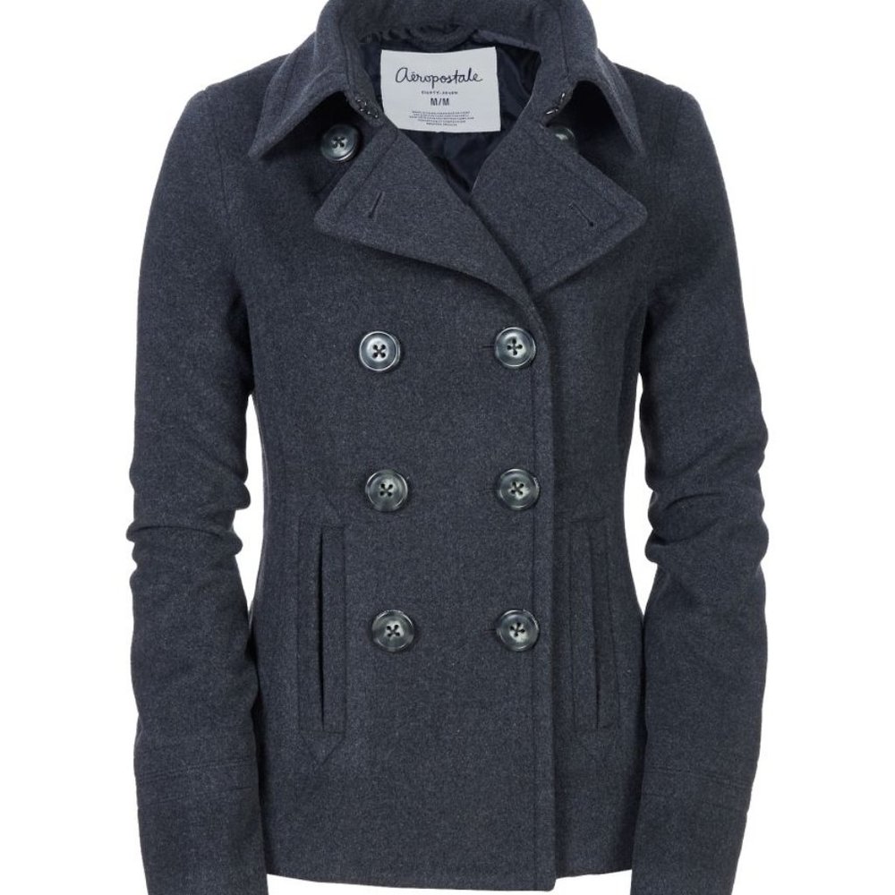 Aeropostale - Peacoat Trench in Grey
